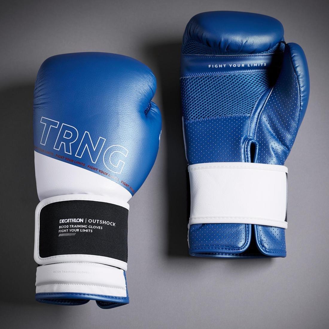 Boxing Training Gloves 120, Blue, No Color, large image number 9