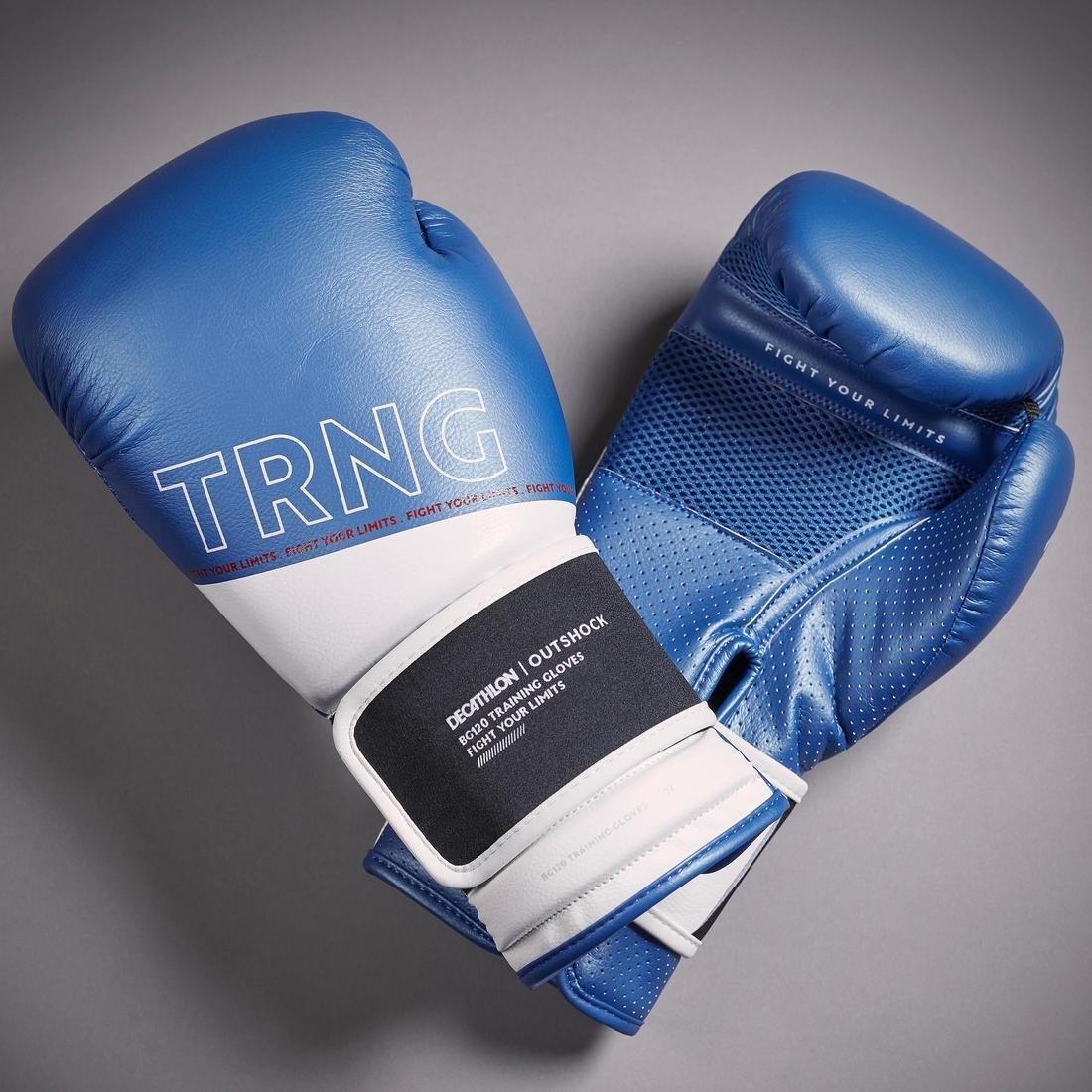 Boxing Training Gloves 120, Blue, No Color, large image number 10