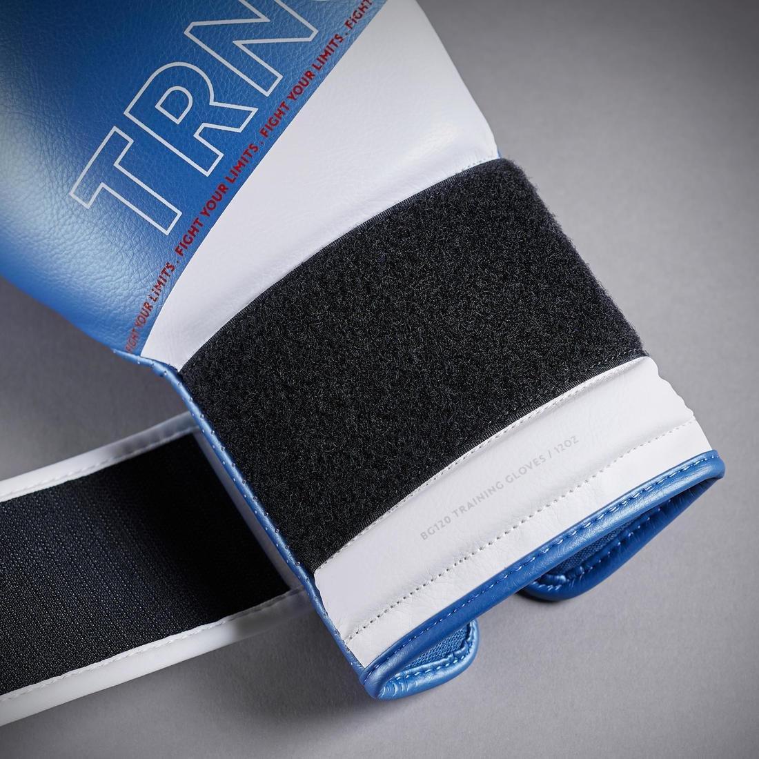 Boxing Training Gloves 120, Blue, No Color, large image number 12