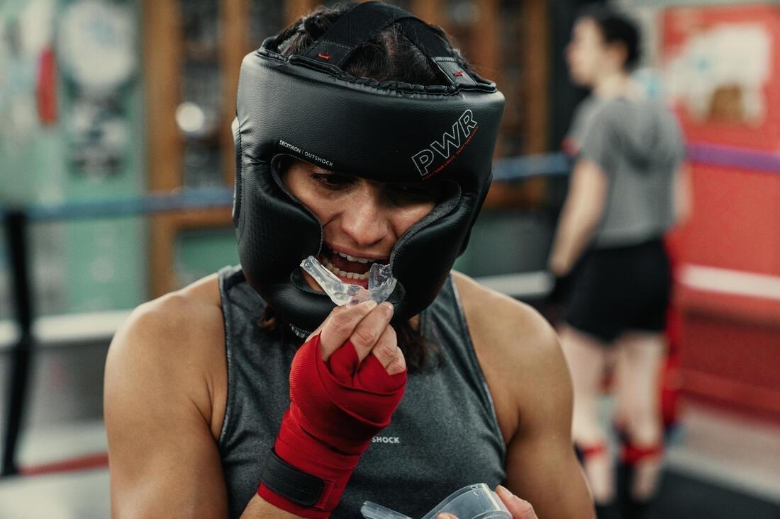 Boxing / Martial Arts Mouthguard Size M - 100, Colorless, 5401_000, large image number 6