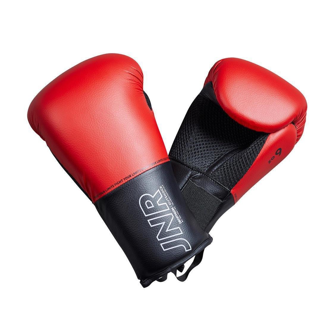 Kids' Boxing Gloves 100, Cherry Red, , large image number 1