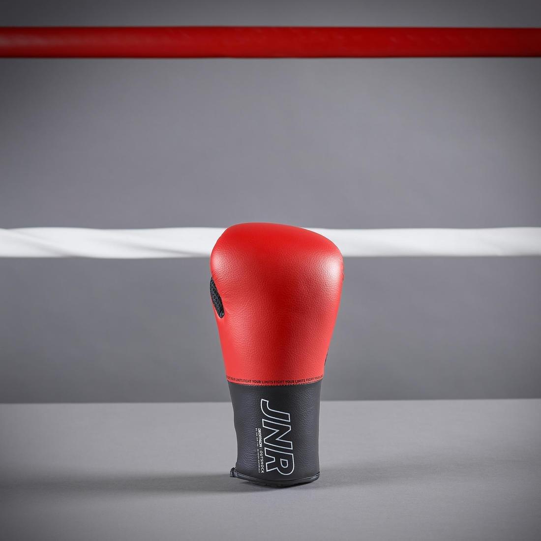 Kids' Boxing Gloves 100, Cherry Red, , large image number 3