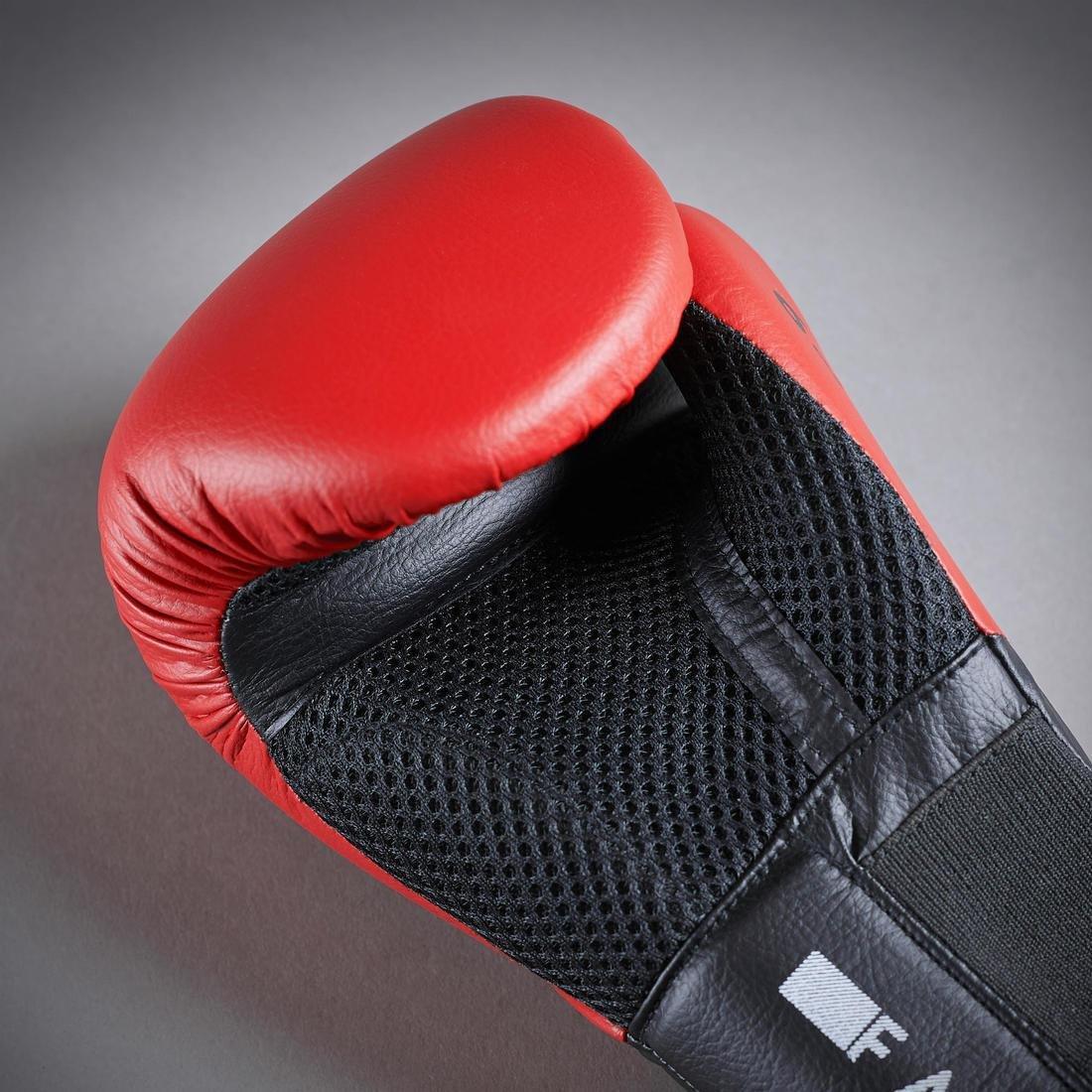 Kids' Boxing Gloves 100, Cherry Red, , large image number 6