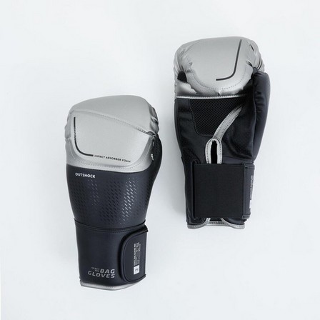 OUTSHOCK - Punching Bag Gloves 900 Pro Boxing - Black/Silver