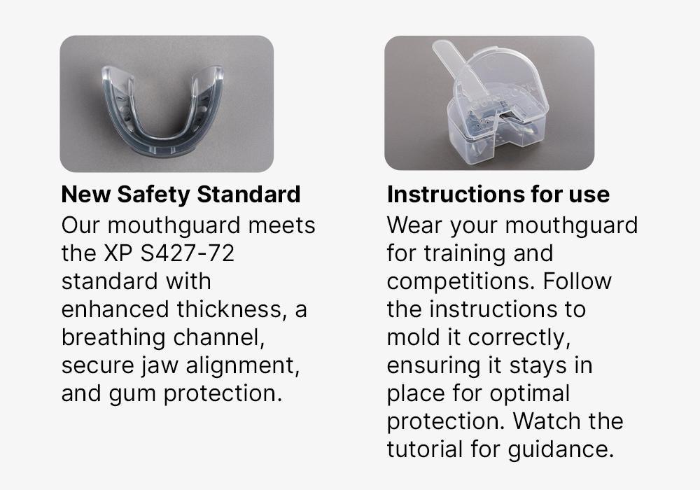 500 Boxing Mouthguard, Charcoal Grey, No Color, large image number 17