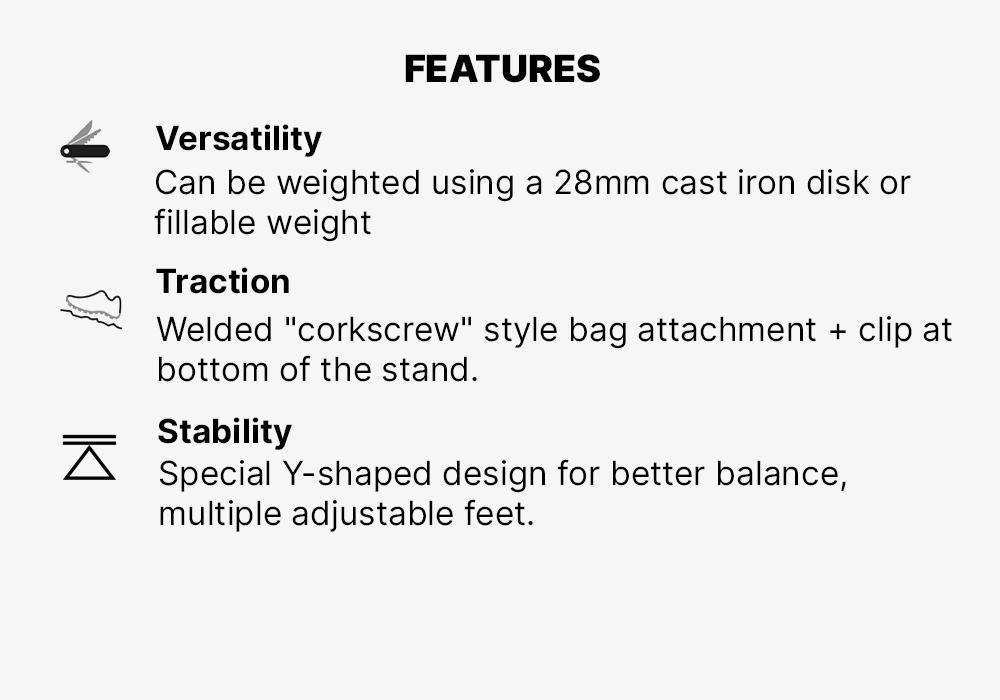 Free-standing Versatile and Weightable Punching Bag Stand 900, No Color, medium