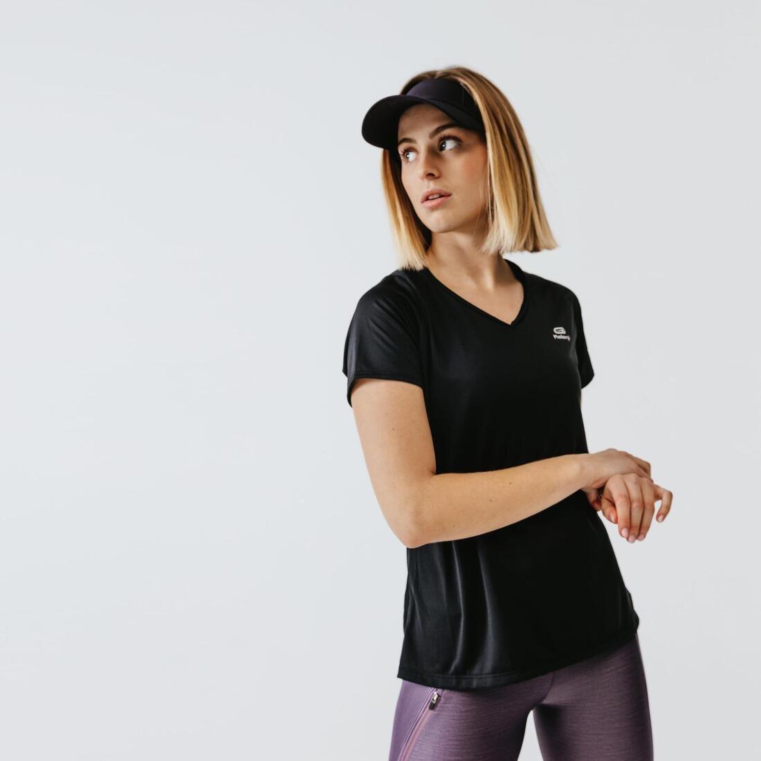 Run Dry+ Feel Tights, Dark Khaki, No Color, large image number 2