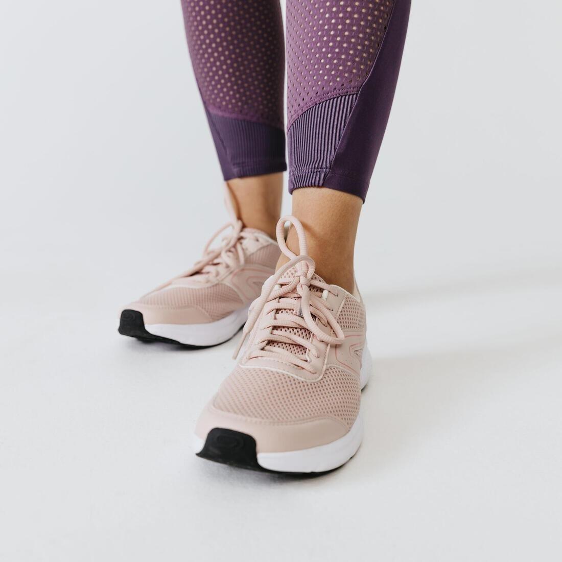 Run Dry+ Feel Tights, Dark Khaki, No Color, large image number 5