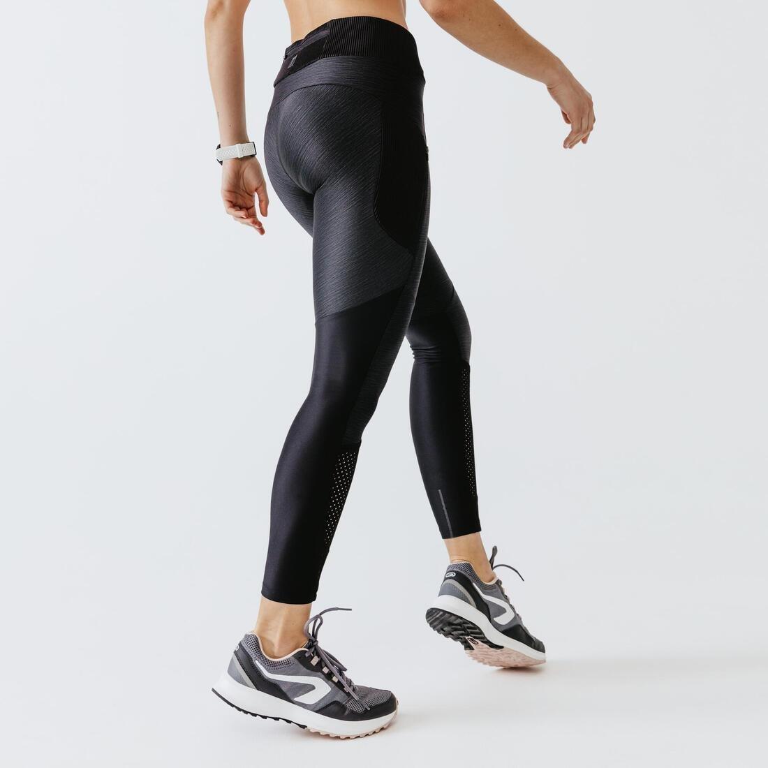 Run Dry+ Feel Tights, Dark Khaki, , large image number 13