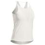 QUECHUA - Womens Country Walking Vest Top Nh500, White