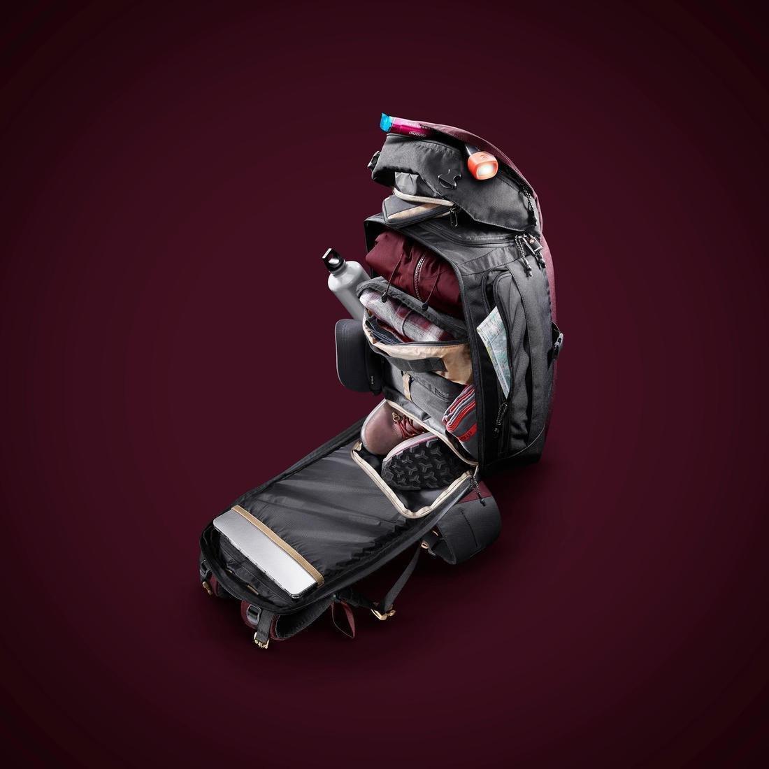 Cabin-d Trekking And Travel Backpack, Travel 100, Deep Chocolate Truffle, No Color, large image number 7