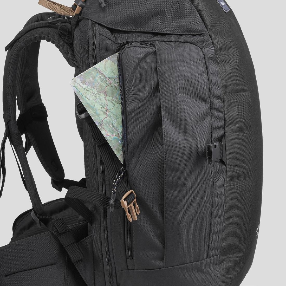 Cabin-d Trekking And Travel Backpack, Travel 100, Black, No Color, large image number 9