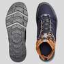 QUECHUA - Mens Waterproof Off-Road Hiking Shoes Nh150 Mid Wp, Asphalt Blue