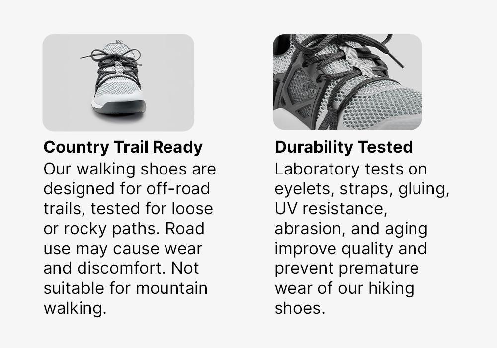 Mens Walking Boots, White, No Color, large image number 4