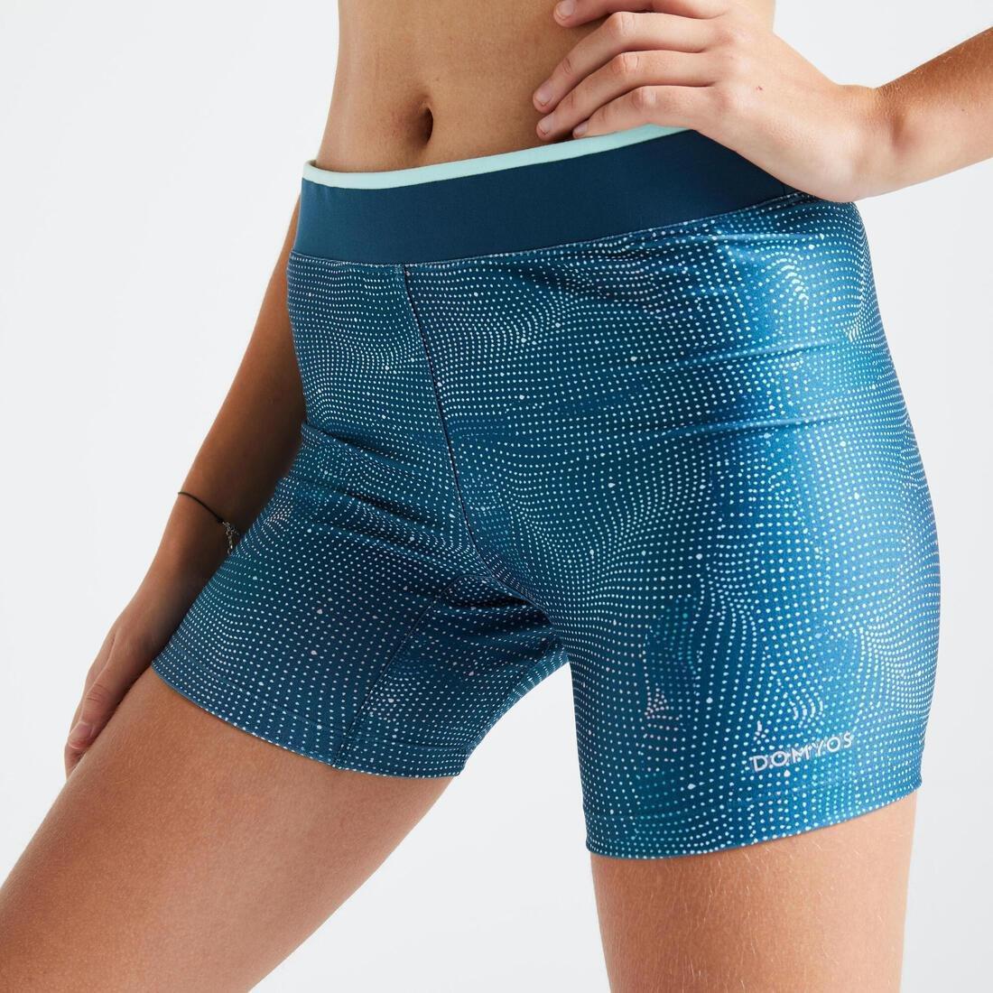 Fitness Skin-Tight Shorts, Black, No Color, large image number 8