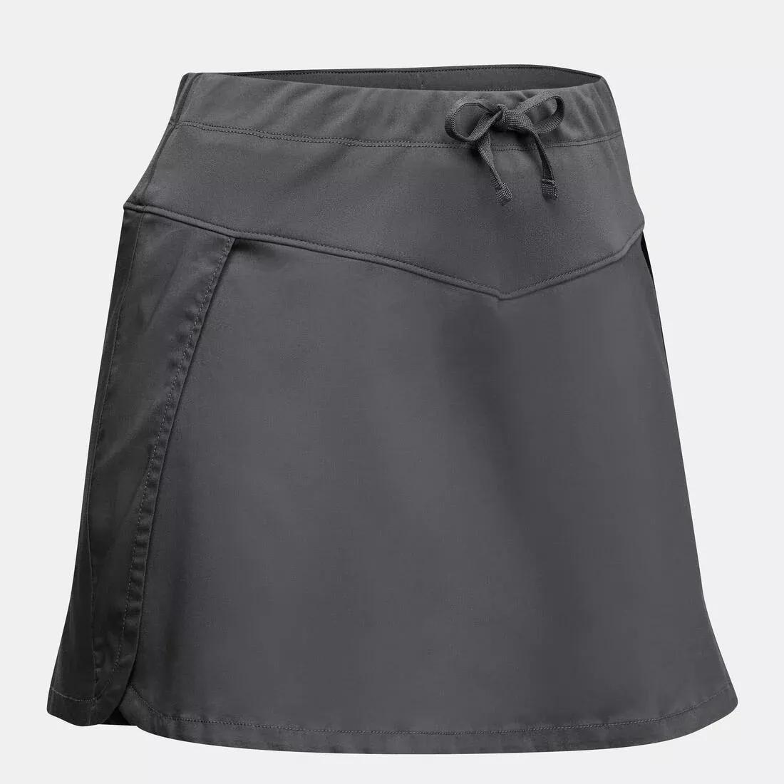 Women Eco-Friendly Walking Skort, Grey, , large image number 0