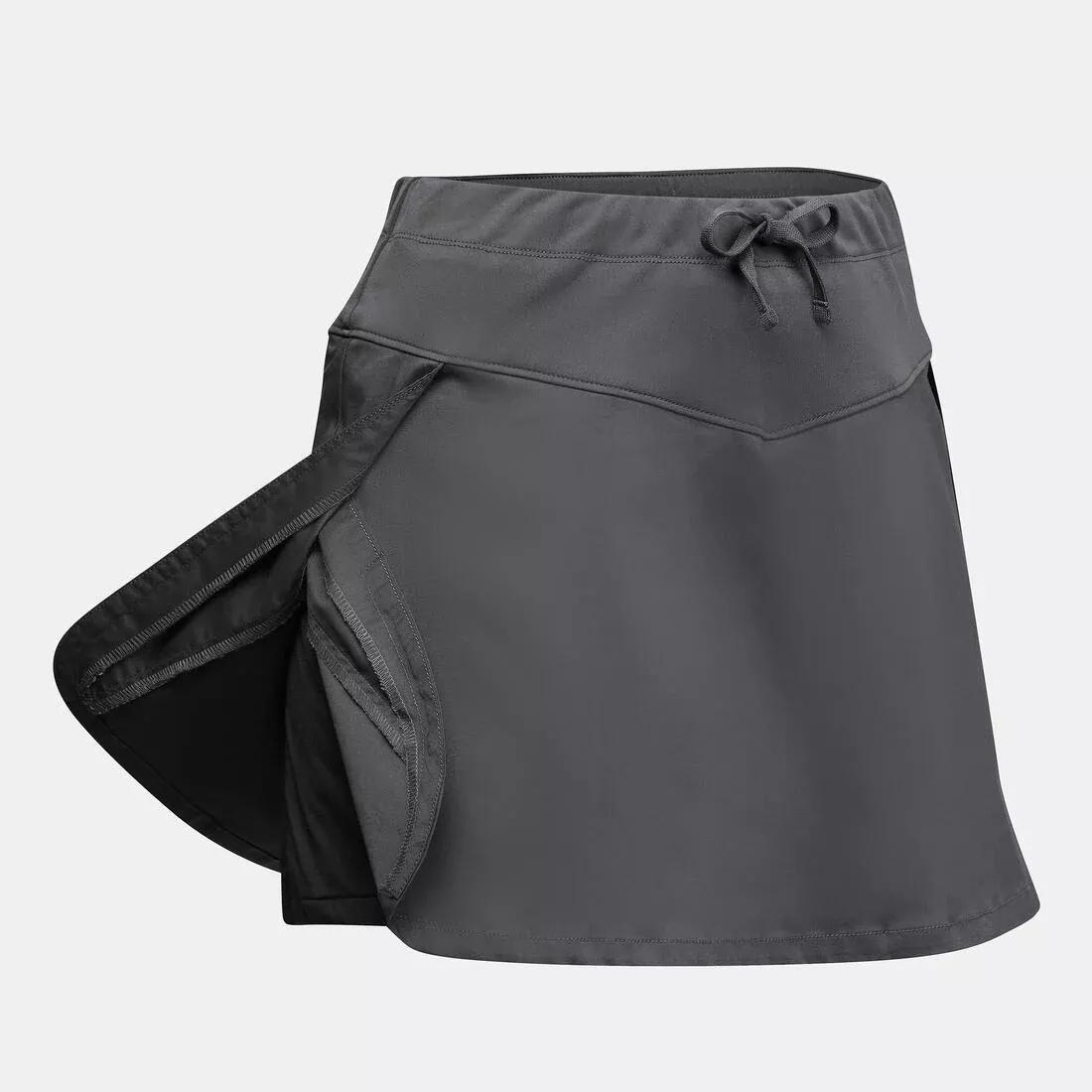 Women Eco-Friendly Walking Skort, Grey, , large image number 1