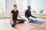 KIMJALY - Yoga And Meditation Zafu Cushion, Mottled