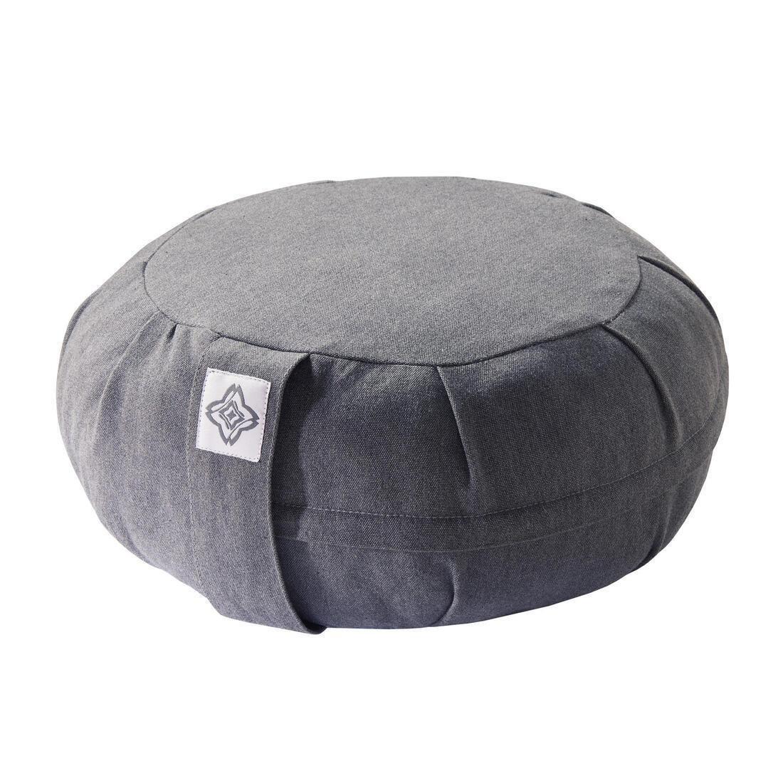 Yoga And Meditation Zafu Cushion, Mottled, No Color, large image number 9