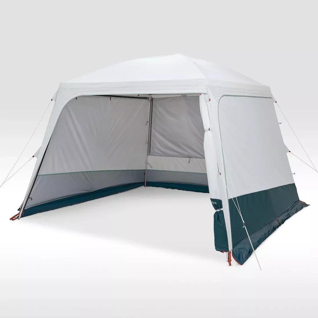 Camping Living Room with Poles Arpenaz Base Fresh 10-Person, No Color, large image number 0