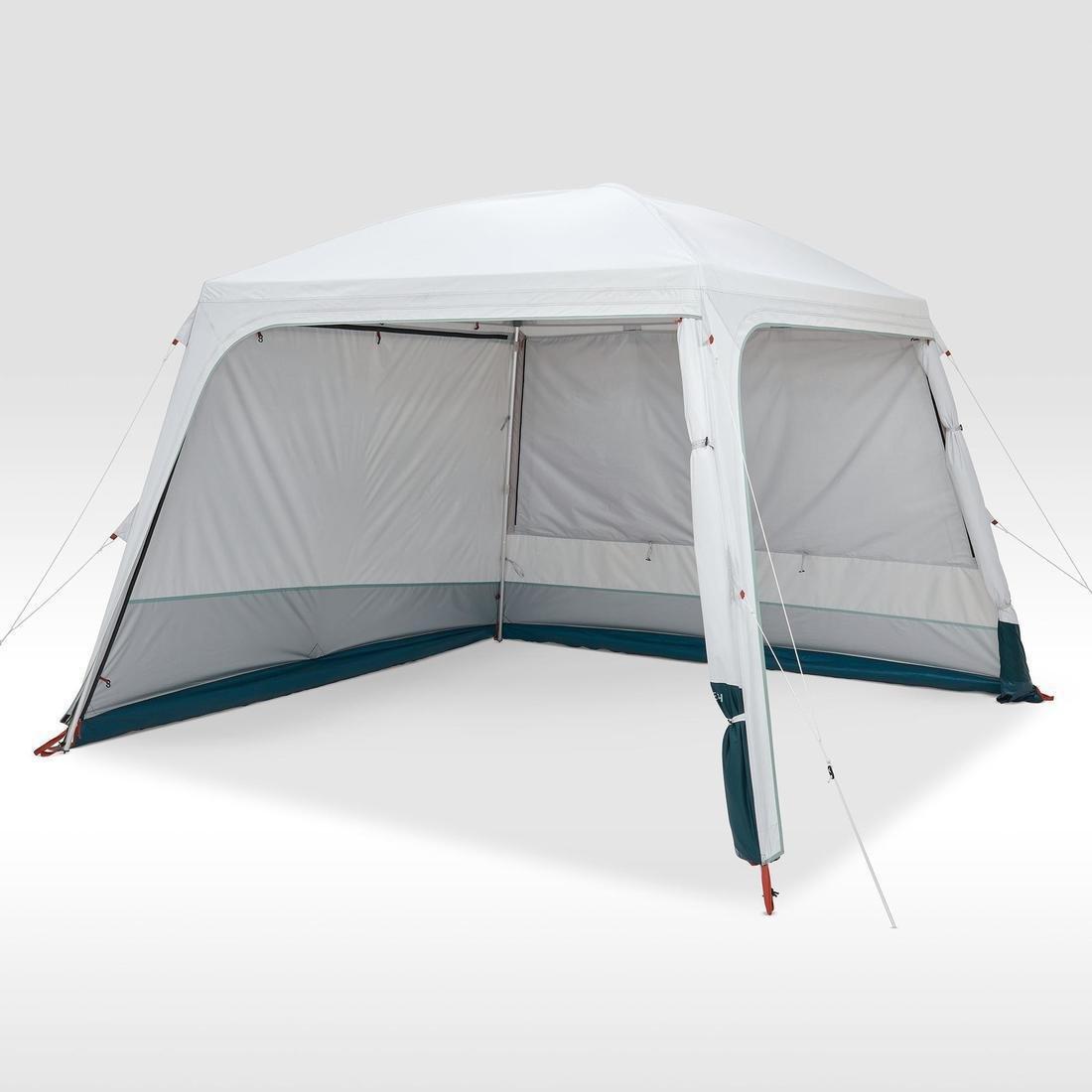 Camping Living Room with Poles Arpenaz Base Fresh 10-Person, No Color, large image number 5