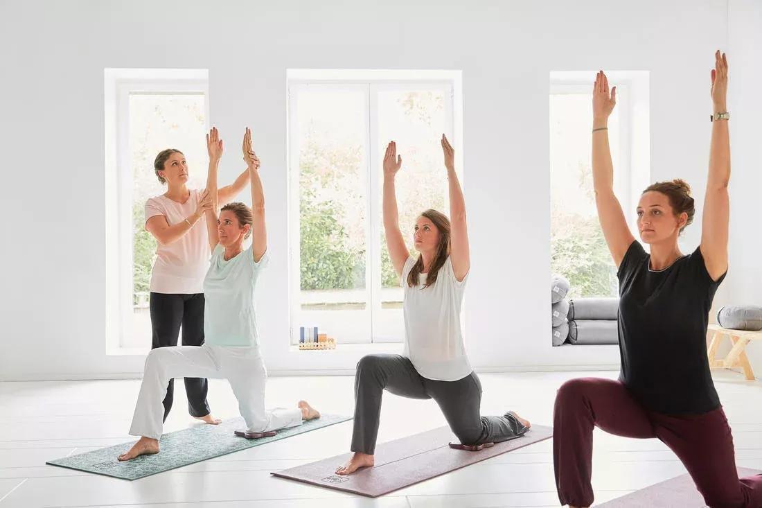 Yoga Knee & Wrist Pad - Burgundy, navy blue, No Color, large image number 2