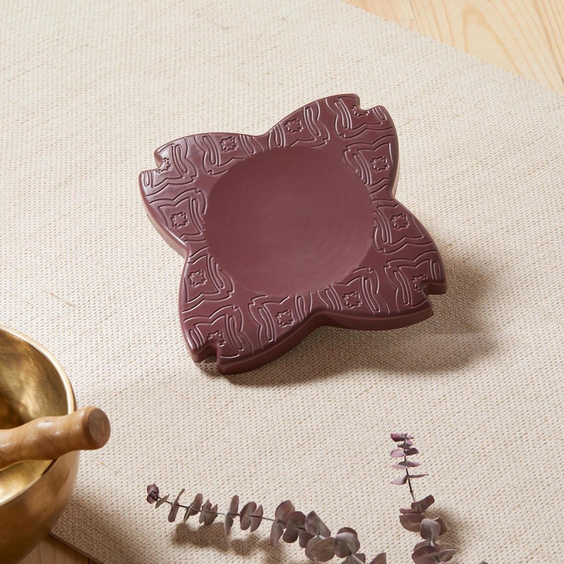 Yoga Knee And Wrist Pad, Bordeaux, No Color, large image number 11