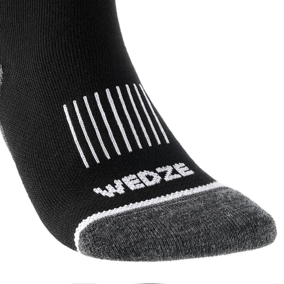 BORDEAUX ADULT SKI SOCKS - 100 - BURGUNDY, No Color, large image number 10