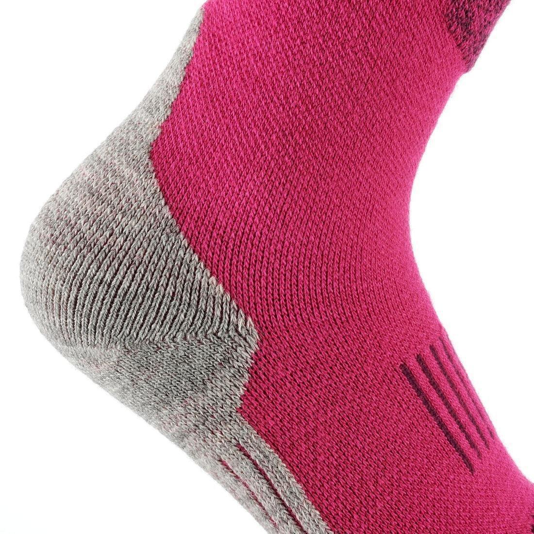KIDS' SKI SOCKS - 100, black, , large image number 7
