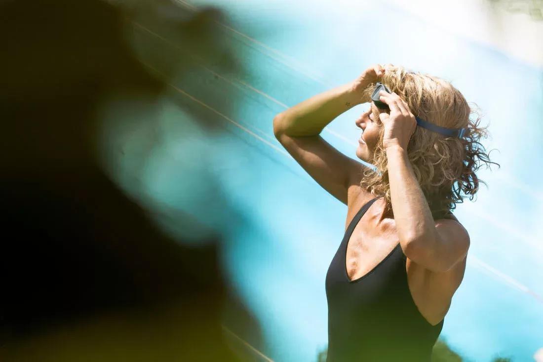 Women One-Piece Swimsuit, Black, No Color, large image number 7