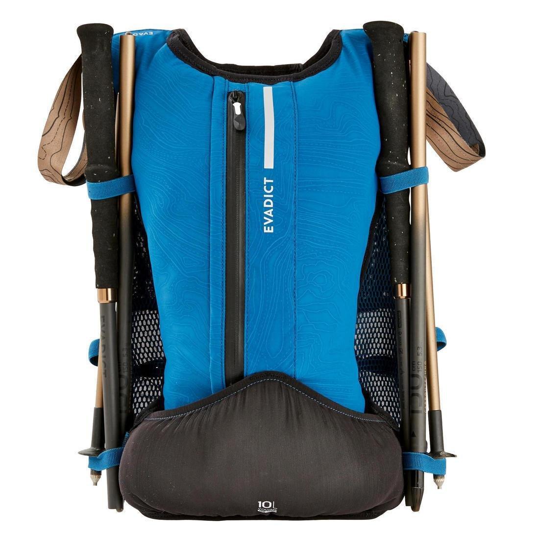 Trail Running Bag Unisex, Petrol Blue, , large image number 10