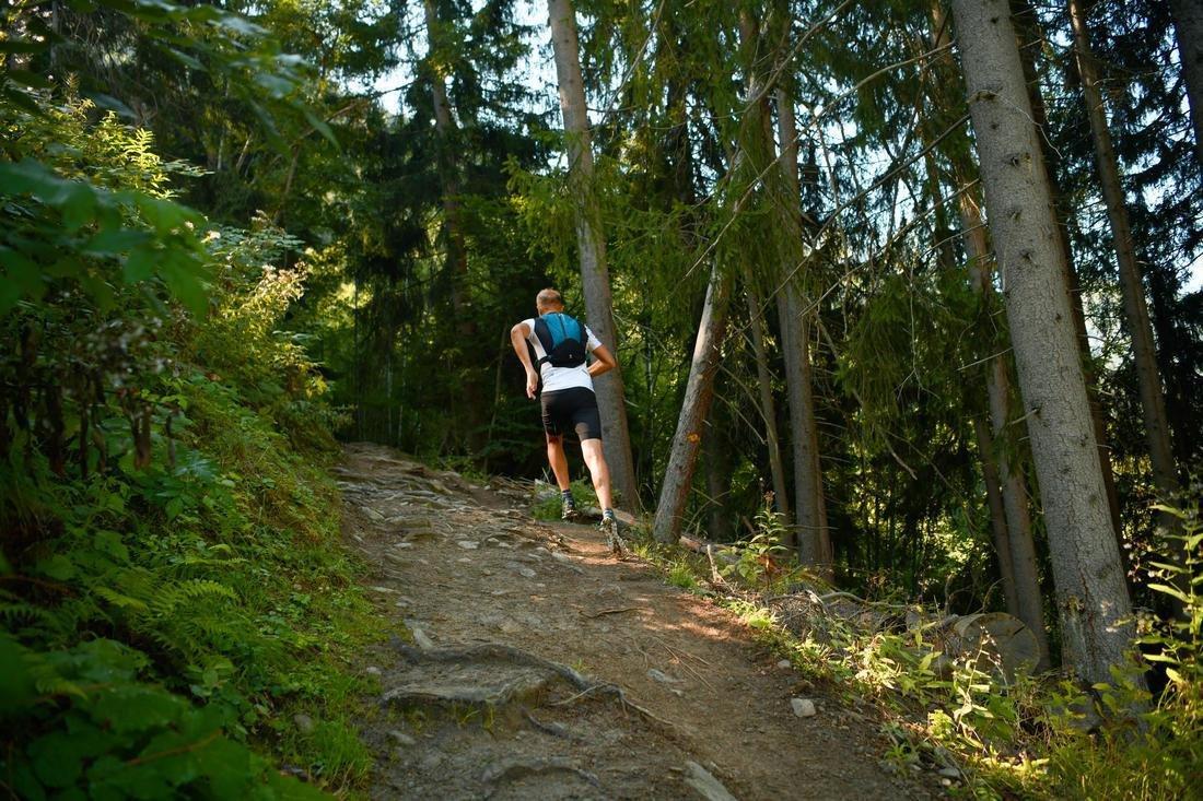 Trail Running Bag Unisex, Petrol Blue, , large image number 14