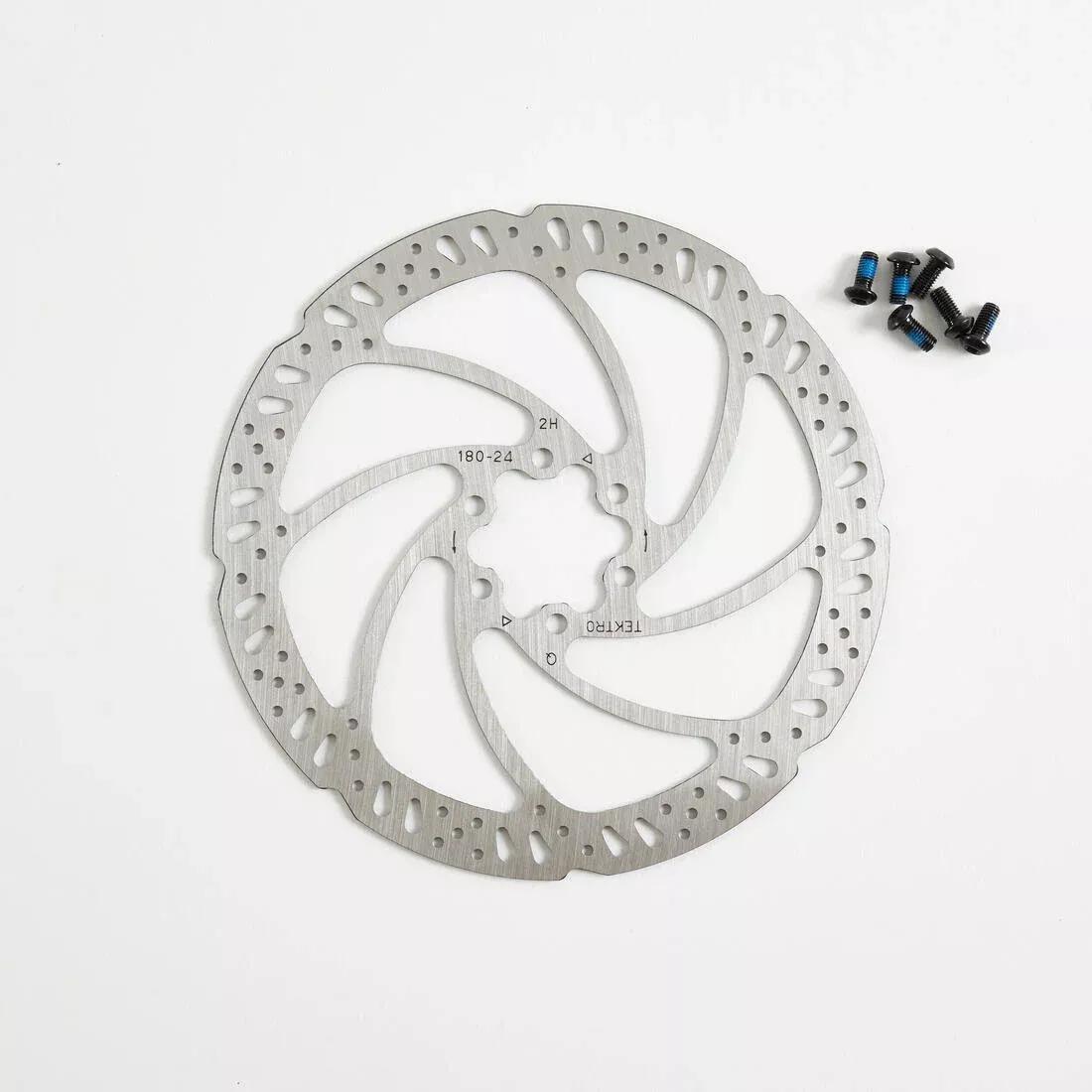 Bike Disc Brake - 180 mm, No Color, large image number 0