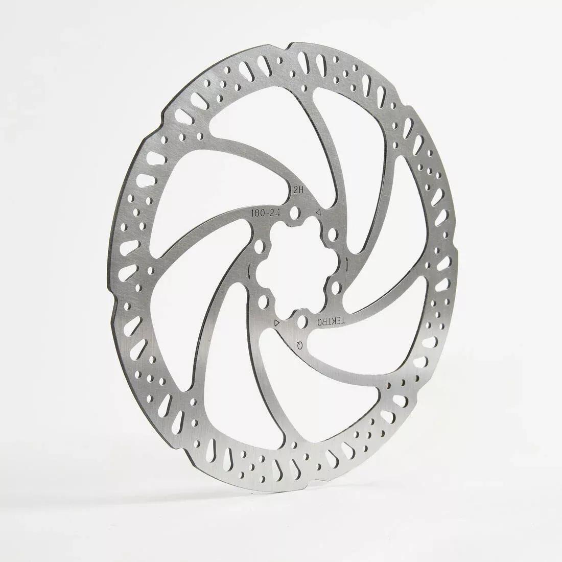 Bike Disc Brake - 180 mm, No Color, large image number 1