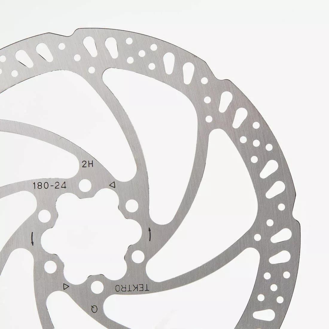 Bike Disc Brake - 180 mm, No Color, large image number 2