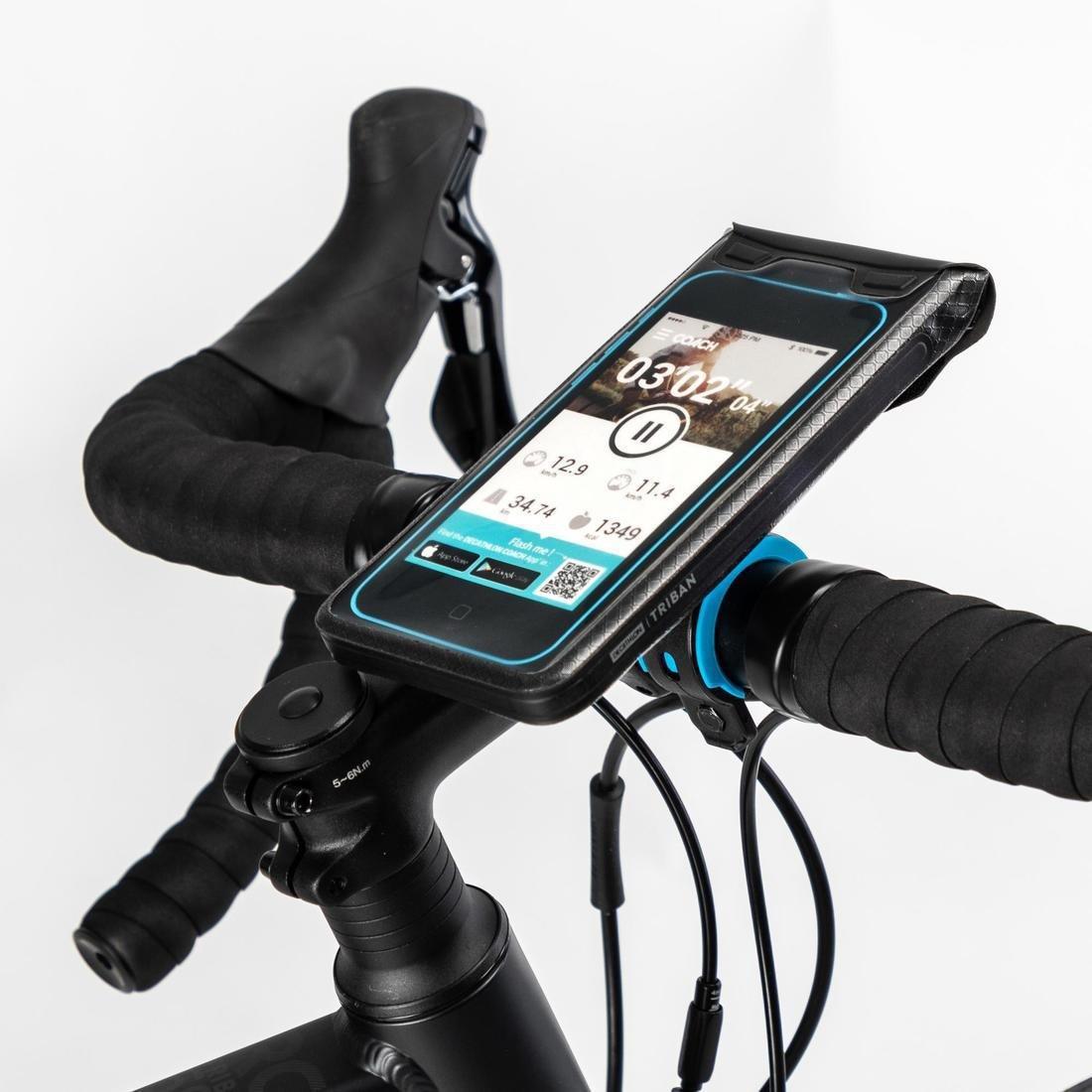 Waterproof Bike Smartphone Holder, Blue, No Color, large image number 1