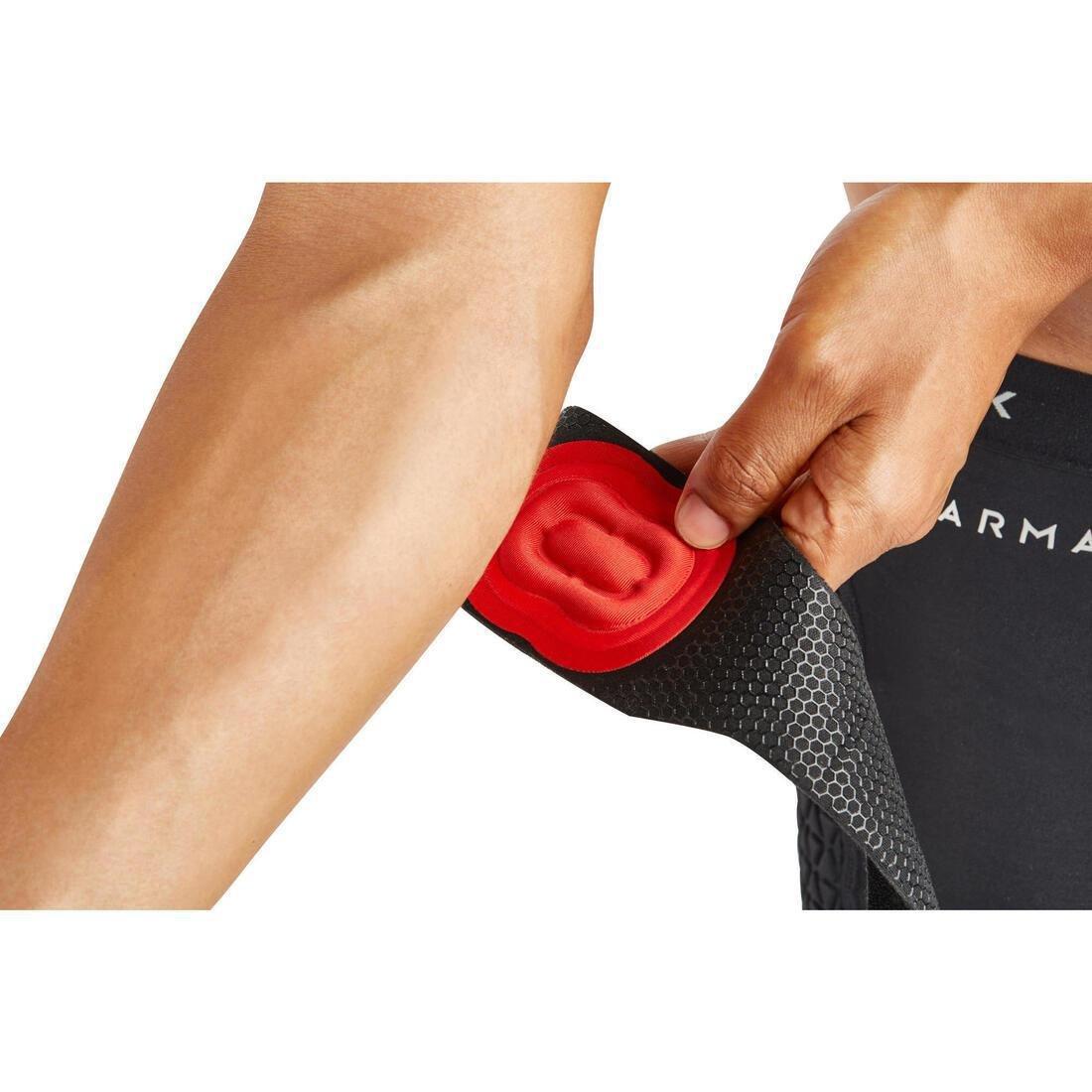 Men's/Women's Left/Right Supportive Elbow Strap, Black, No Color, large image number 14