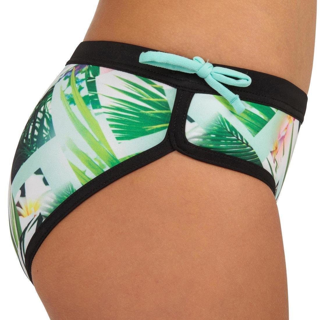 Kids Girls Surf Swimsuit Bottoms - Mas 900, Black, No Color, large image number 6