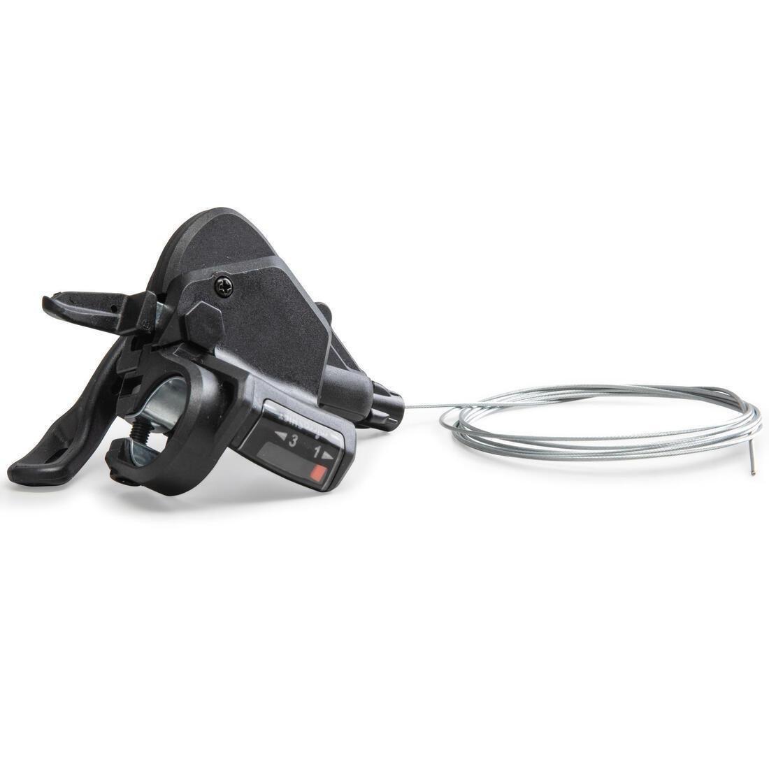3-Speed Derailleur Shifter, No Color, large image number 1
