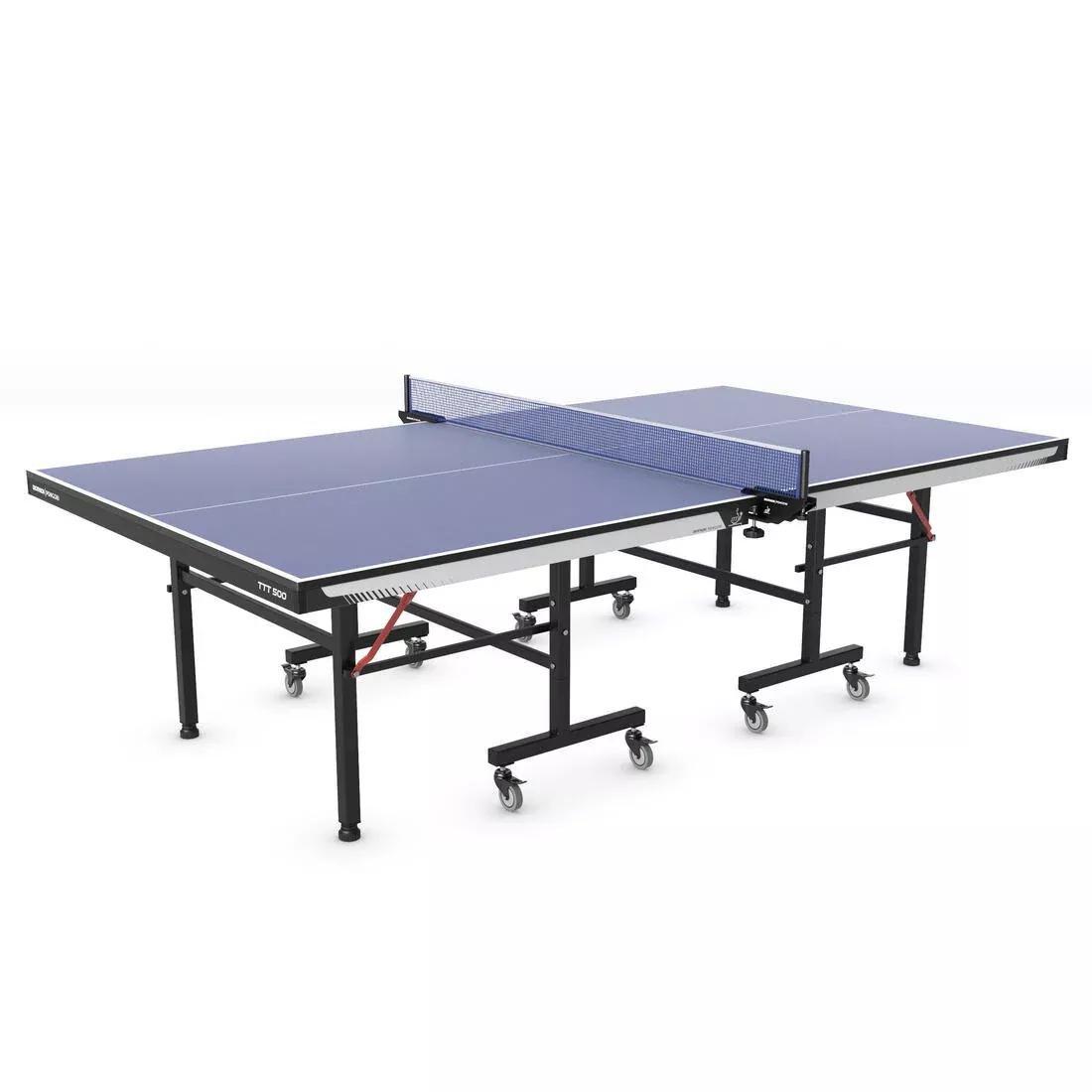 GREEN ITTF Approved Club/School Table Tennis Table TTT 500, , medium