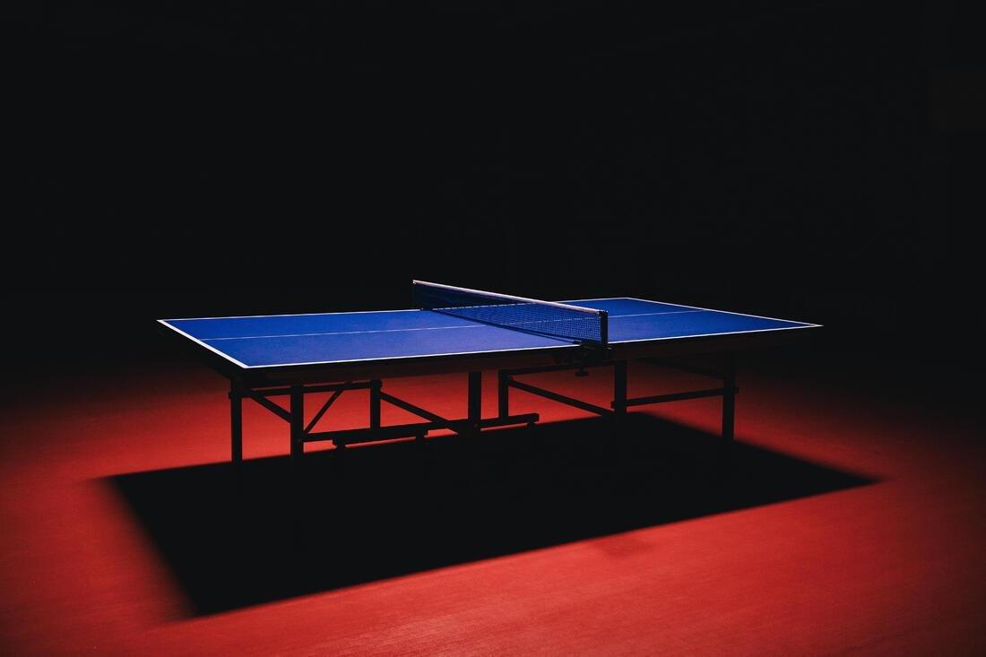 BLUE ITTF Approved Club/School Table Tennis Table TTT 500, No Color, large image number 1