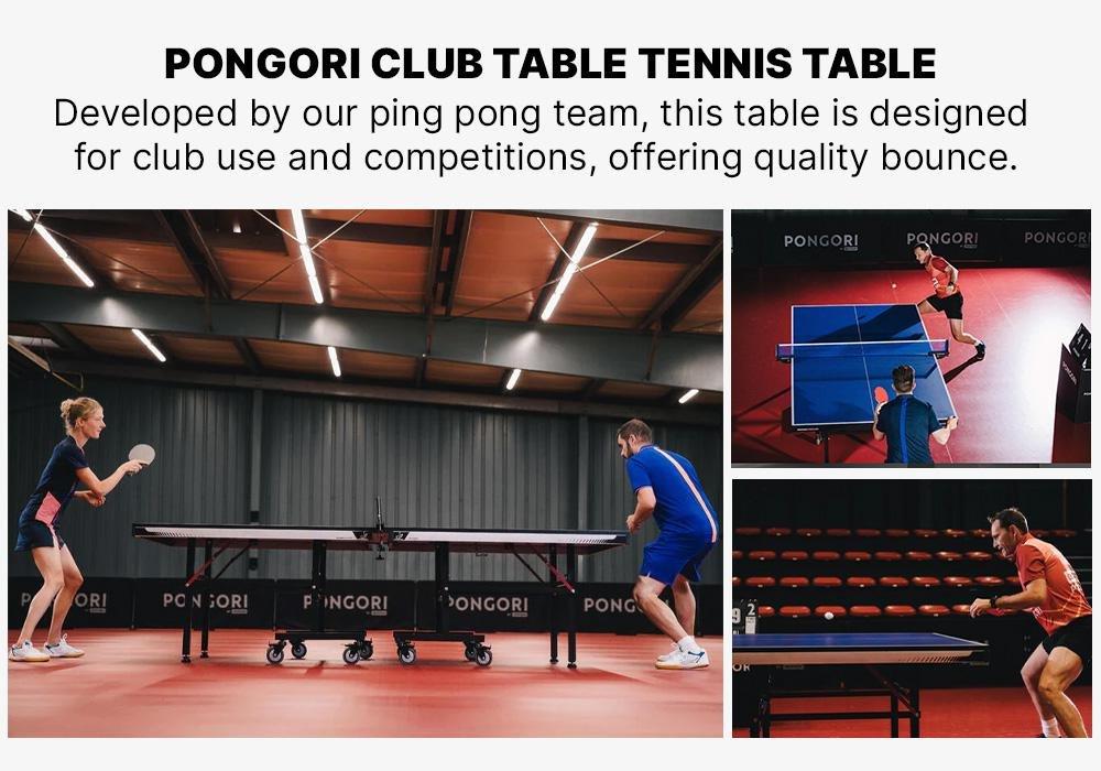 BLUE ITTF Approved Club/School Table Tennis Table TTT 500, No Color, medium