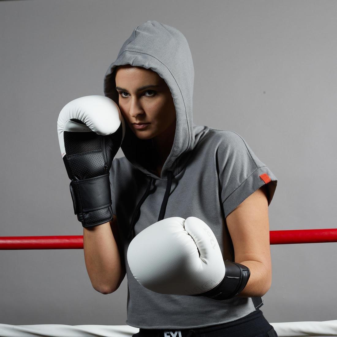 Women's Boxing Hoodie 100, Squirrel Grey, , large image number 2