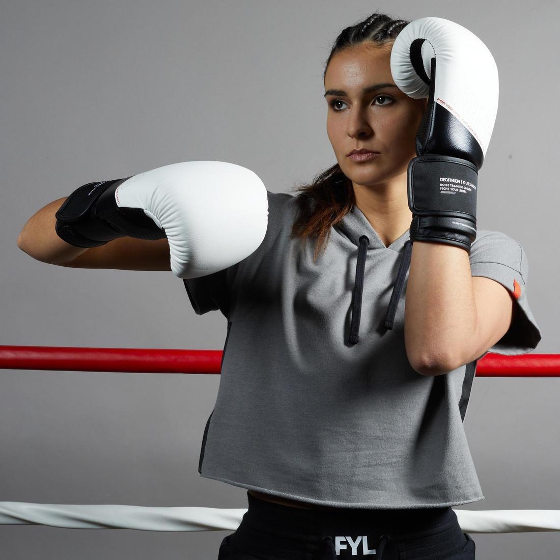 Women's Boxing Hoodie 100, Squirrel Grey, , large image number 6