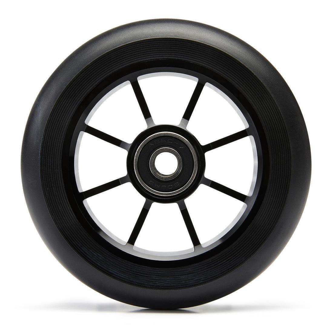 OXELO - Aluminium Pu85A Wheel Frame And Rubber, Black