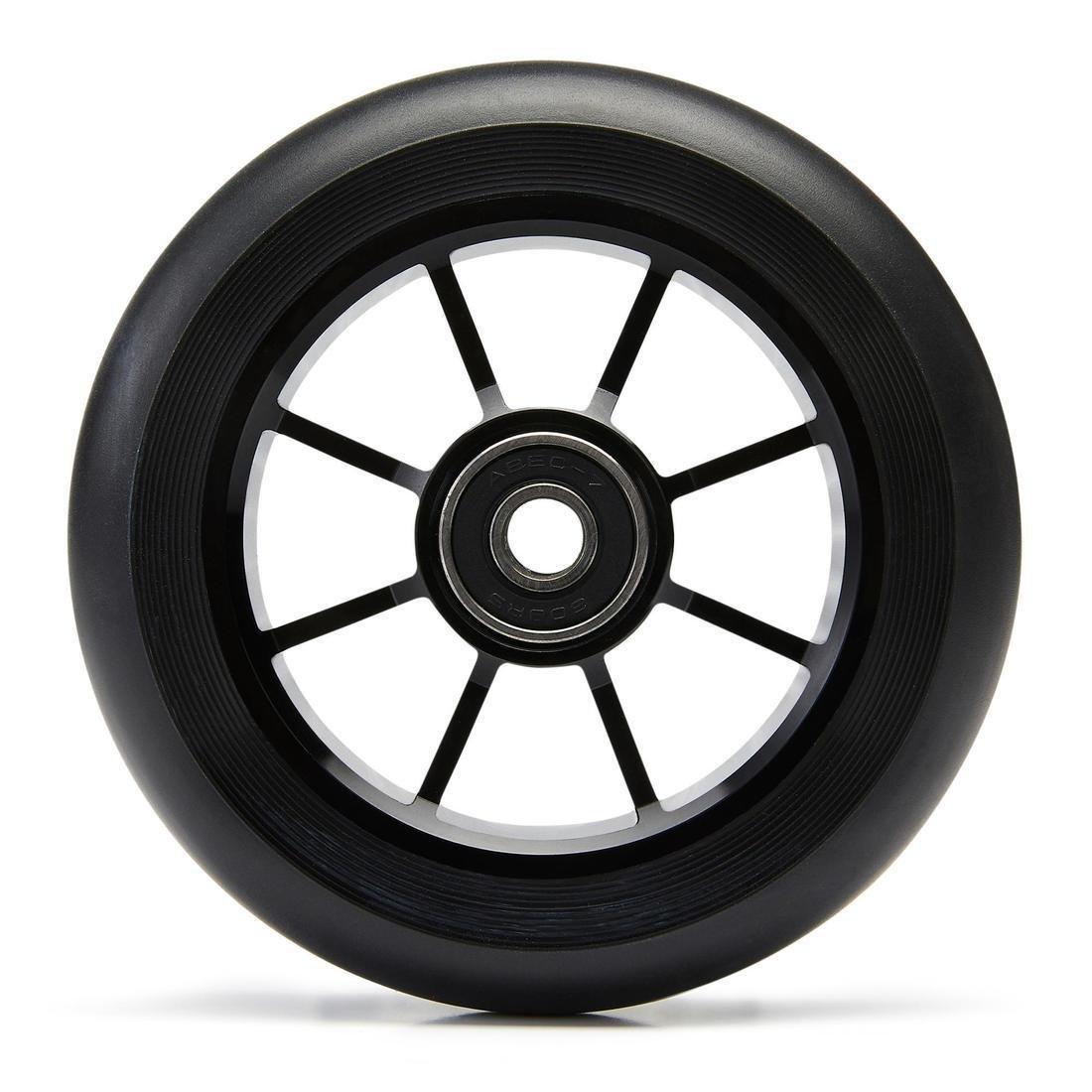 Aluminium Pu85A Wheel Frame And Rubber, Black, No Color, medium