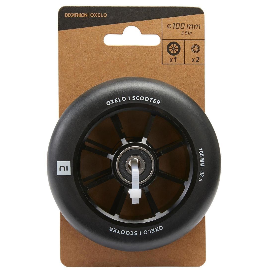 Aluminium Pu85A Wheel Frame And Rubber, Black, No Color, large image number 2