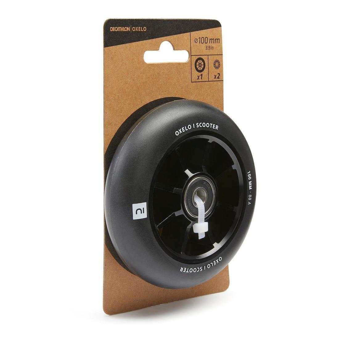 Aluminium Pu85A Wheel Frame And Rubber, Black, No Color, large image number 3