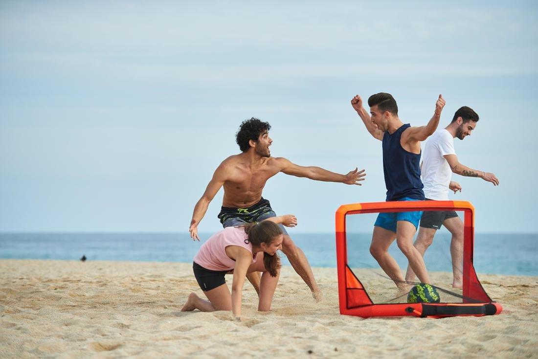 Inflatable Football Goal Air Kage Pump, Fluo Blood Orange, No Color, large image number 14