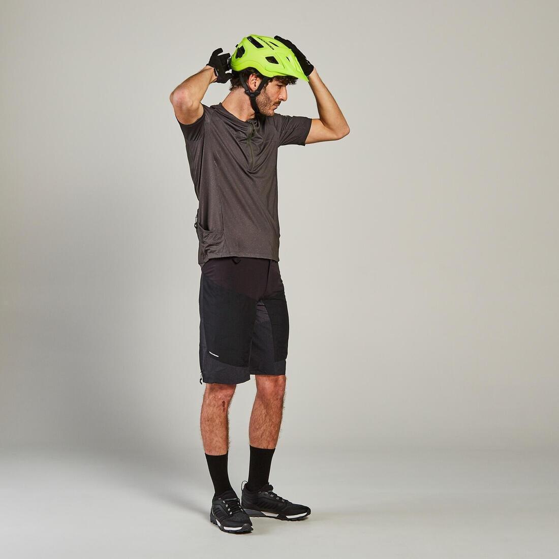 MAUVE Mountain Bike Helmet ST 500, , large image number 9